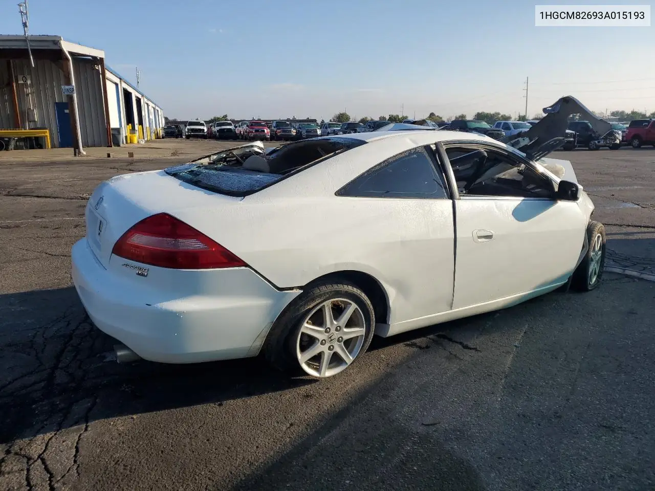 1HGCM82693A015193 2003 Honda Accord Ex