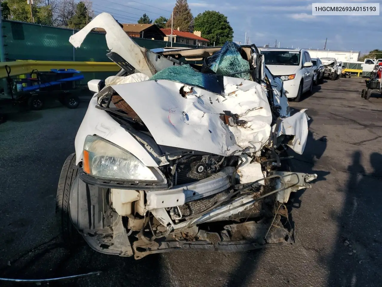 1HGCM82693A015193 2003 Honda Accord Ex