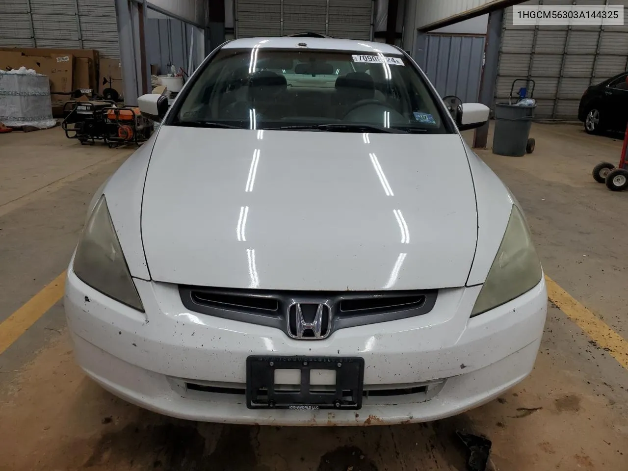 2003 Honda Accord Lx VIN: 1HGCM56303A144325 Lot: 70909524