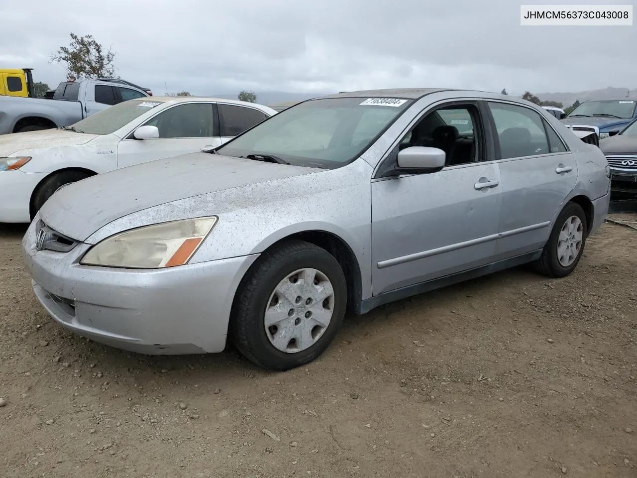 2003 Honda Accord Lx VIN: JHMCM56373C043008 Lot: 71638404