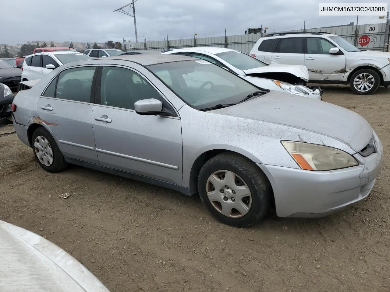 2003 Honda Accord Lx VIN: JHMCM56373C043008 Lot: 71638404