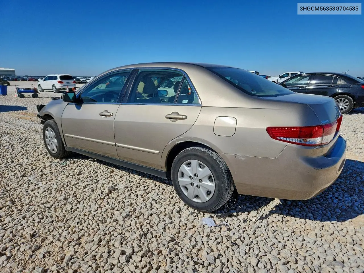 3HGCM56353G704535 2003 Honda Accord Lx