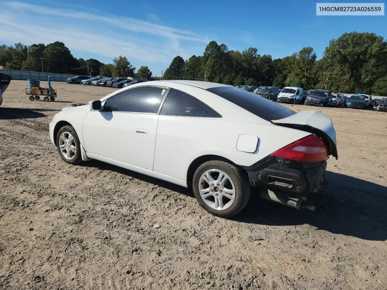 1HGCM82723A026559 2003 Honda Accord Ex