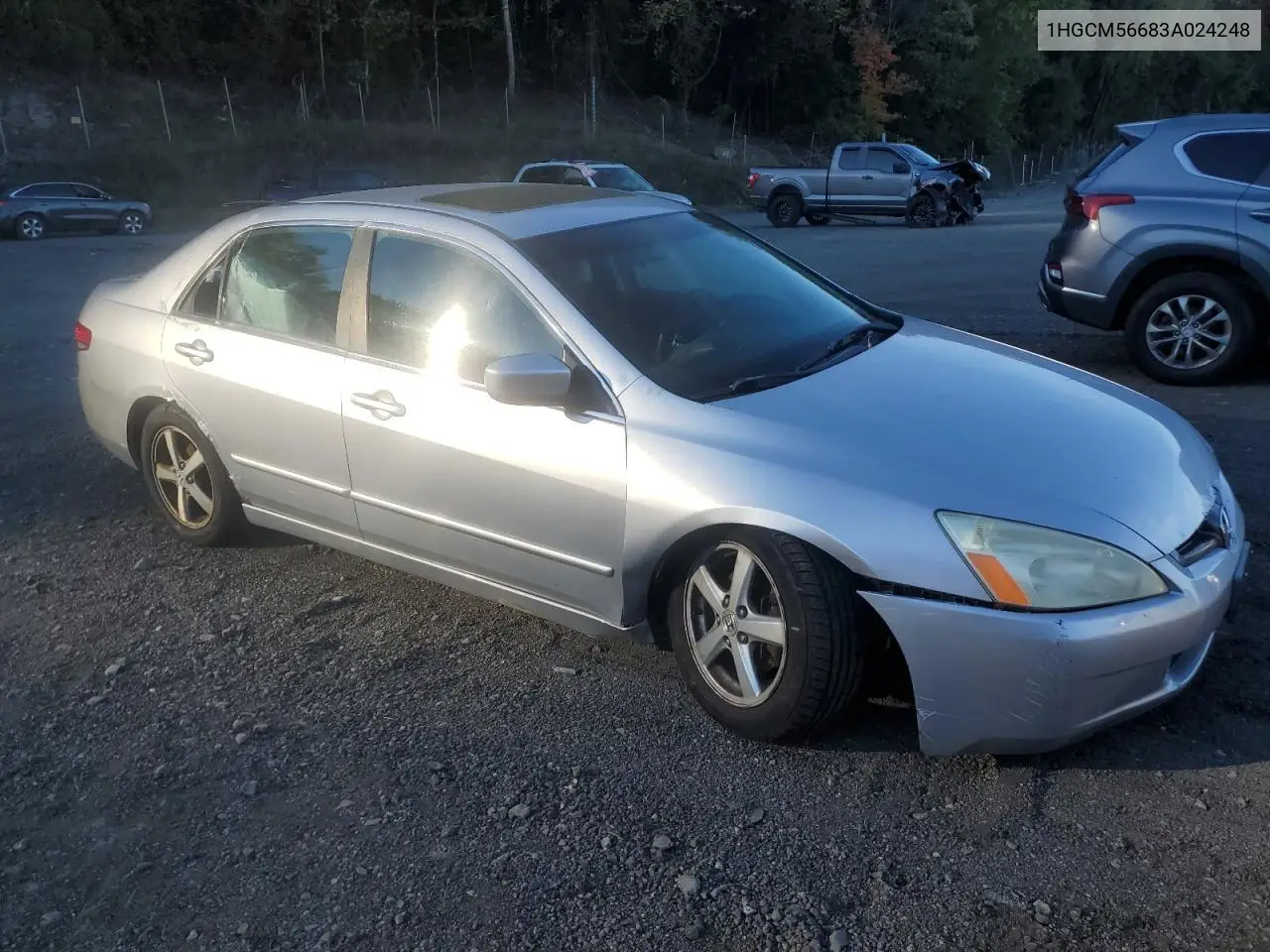 1HGCM56683A024248 2003 Honda Accord Ex
