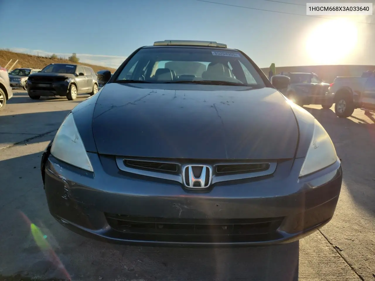 1HGCM668X3A033640 2003 Honda Accord Ex