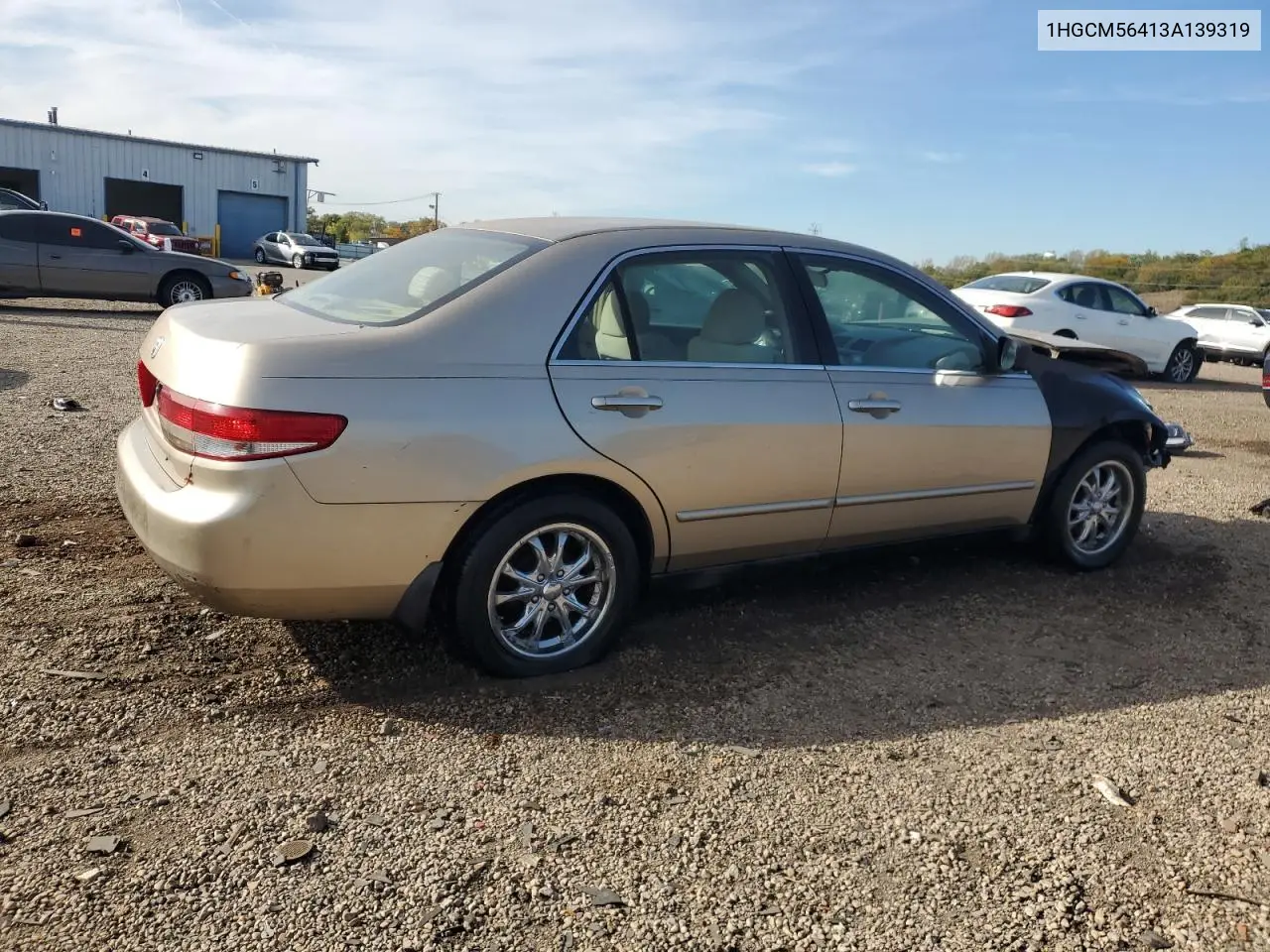 1HGCM56413A139319 2003 Honda Accord Lx