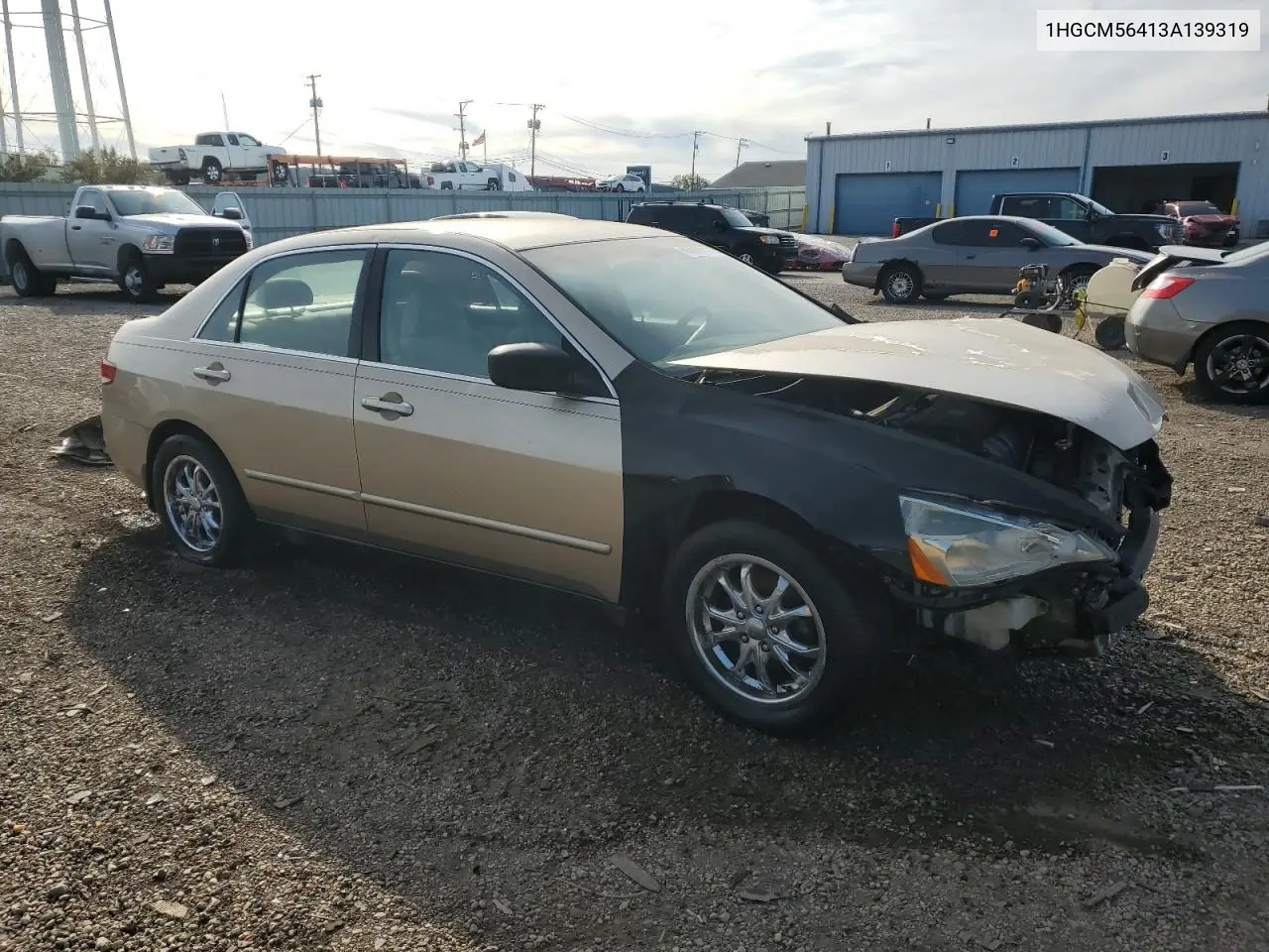 1HGCM56413A139319 2003 Honda Accord Lx