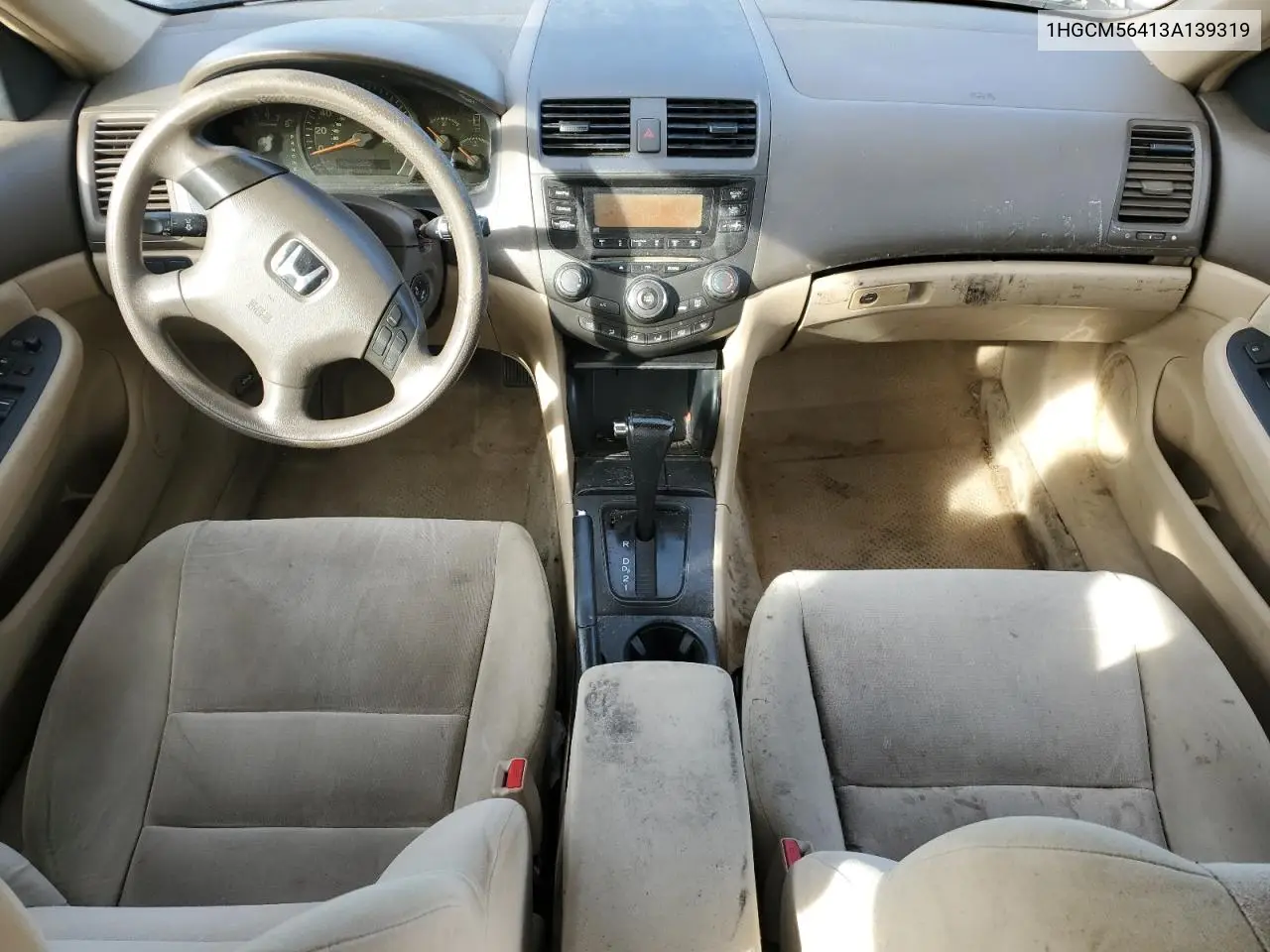 1HGCM56413A139319 2003 Honda Accord Lx