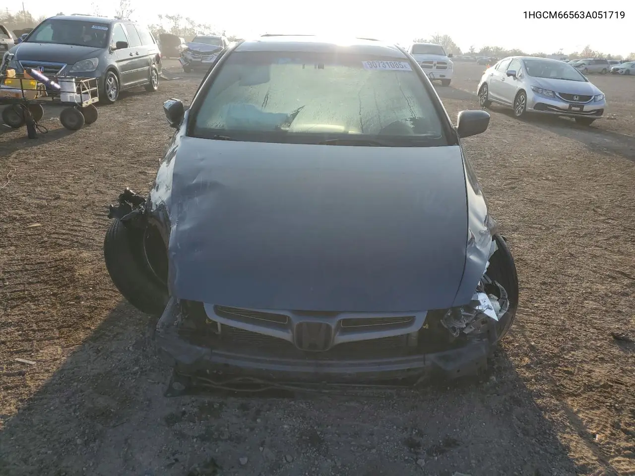 1HGCM66563A051719 2003 Honda Accord Ex