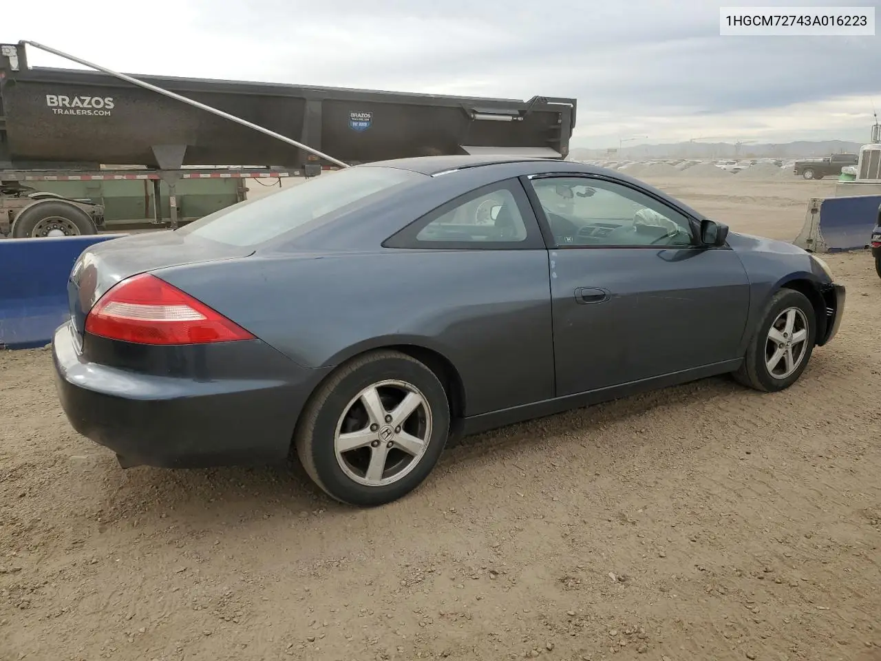 1HGCM72743A016223 2003 Honda Accord Ex