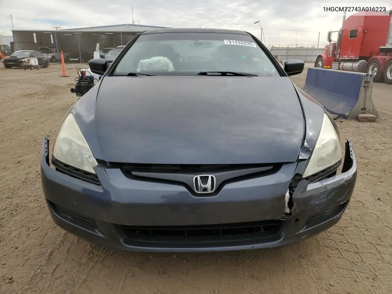 1HGCM72743A016223 2003 Honda Accord Ex
