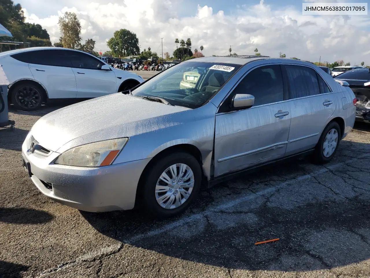 JHMCM56383C017095 2003 Honda Accord Lx