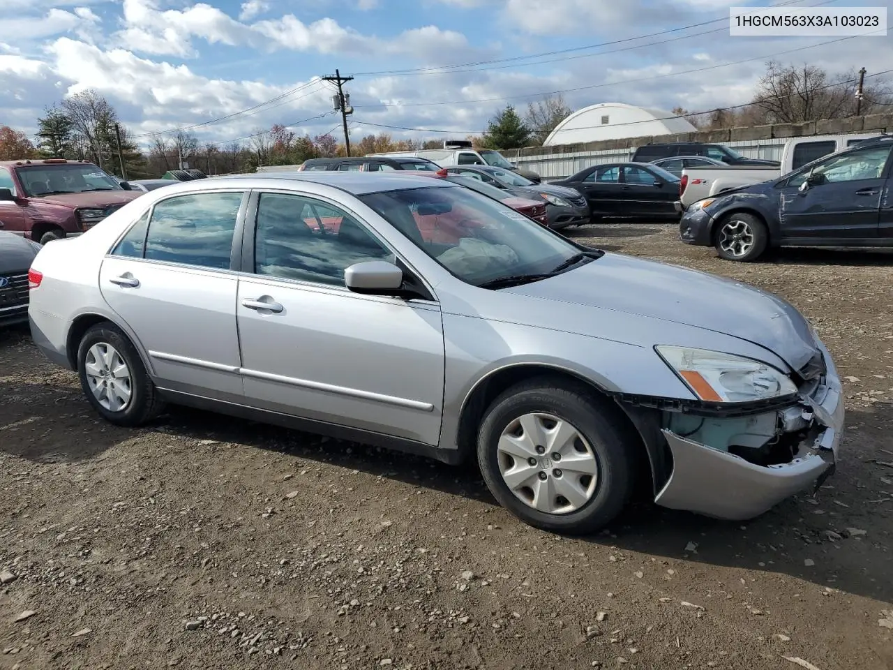 1HGCM563X3A103023 2003 Honda Accord Lx