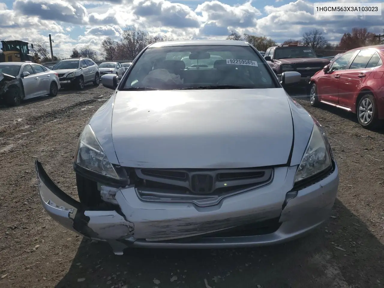 1HGCM563X3A103023 2003 Honda Accord Lx