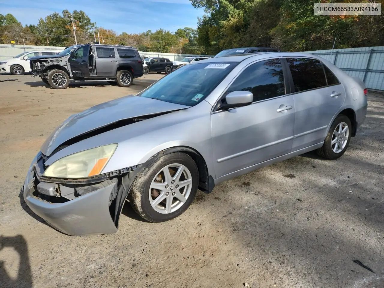 1HGCM66583A094166 2003 Honda Accord Ex
