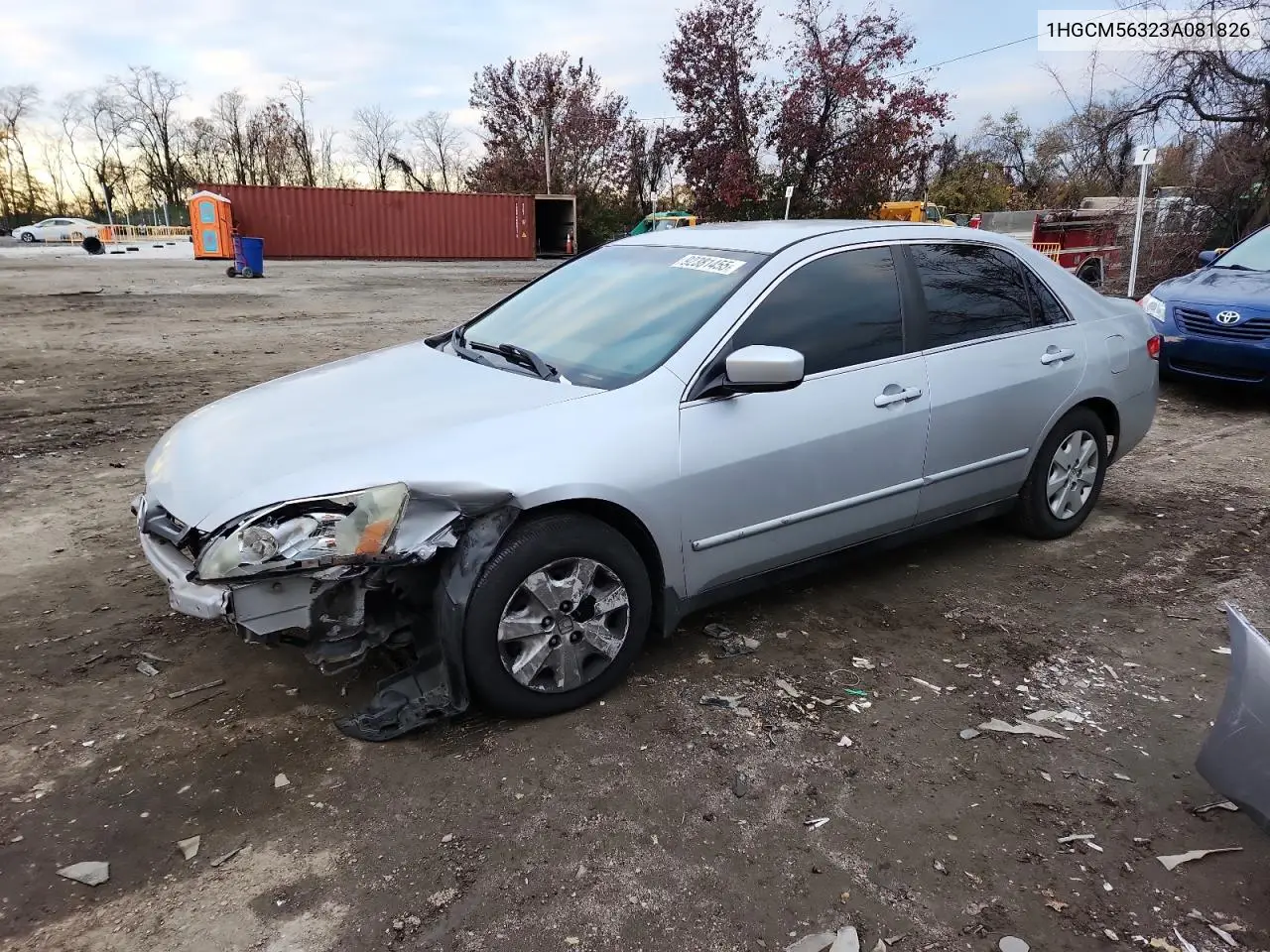 1HGCM56323A081826 2003 Honda Accord Lx