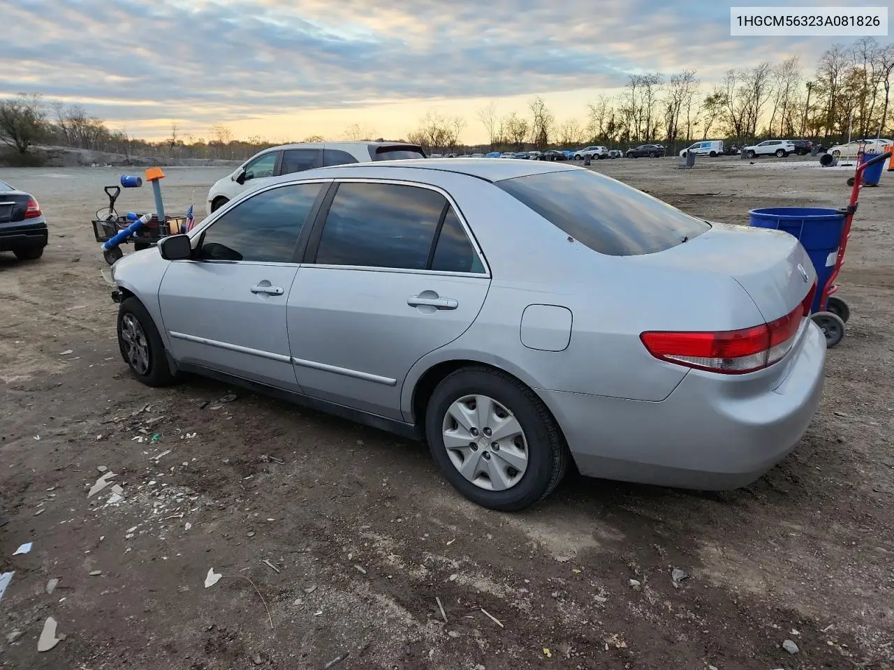 1HGCM56323A081826 2003 Honda Accord Lx