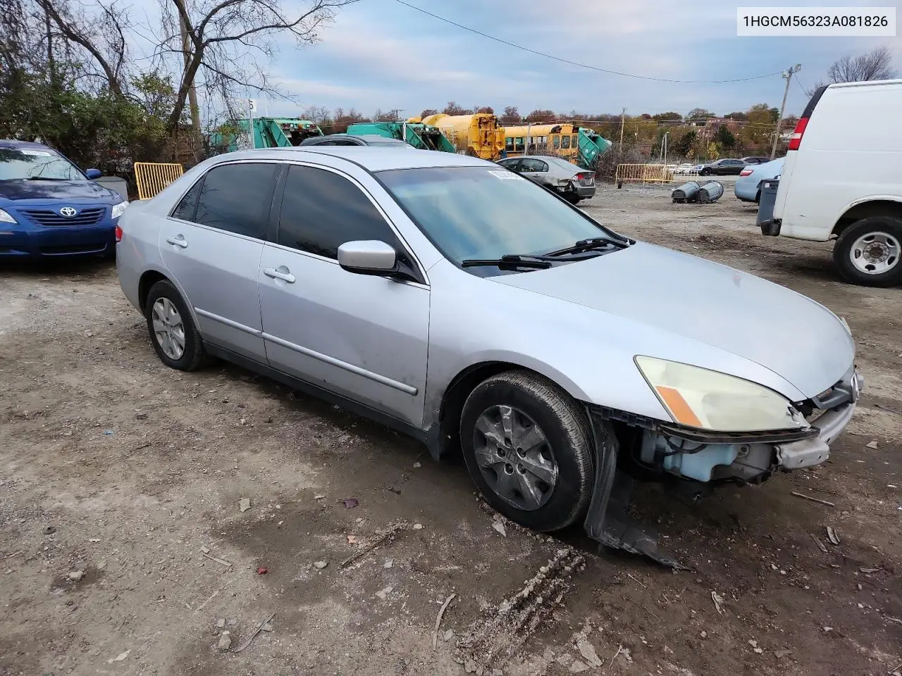 1HGCM56323A081826 2003 Honda Accord Lx