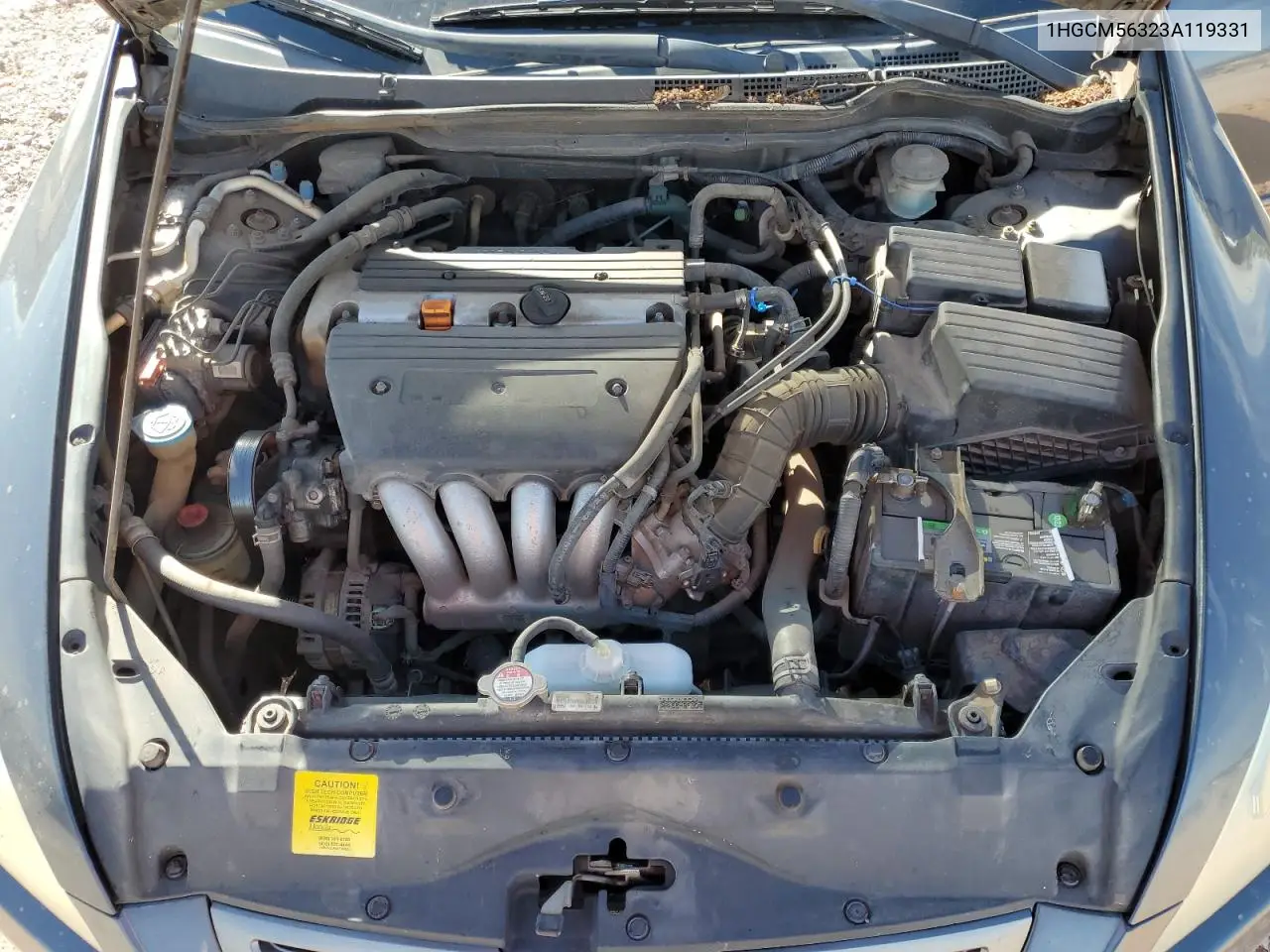 1HGCM56323A119331 2003 Honda Accord Lx