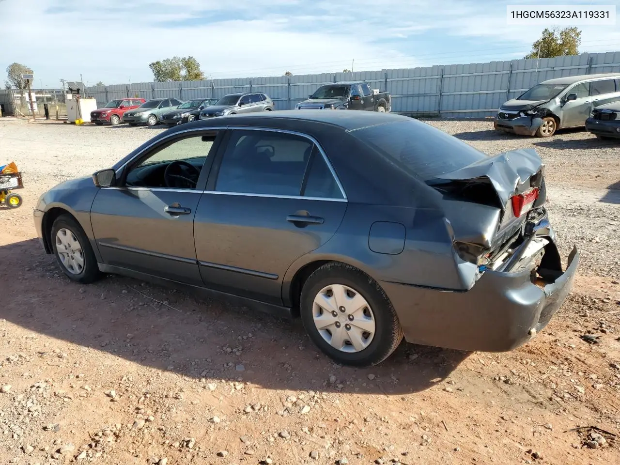 1HGCM56323A119331 2003 Honda Accord Lx