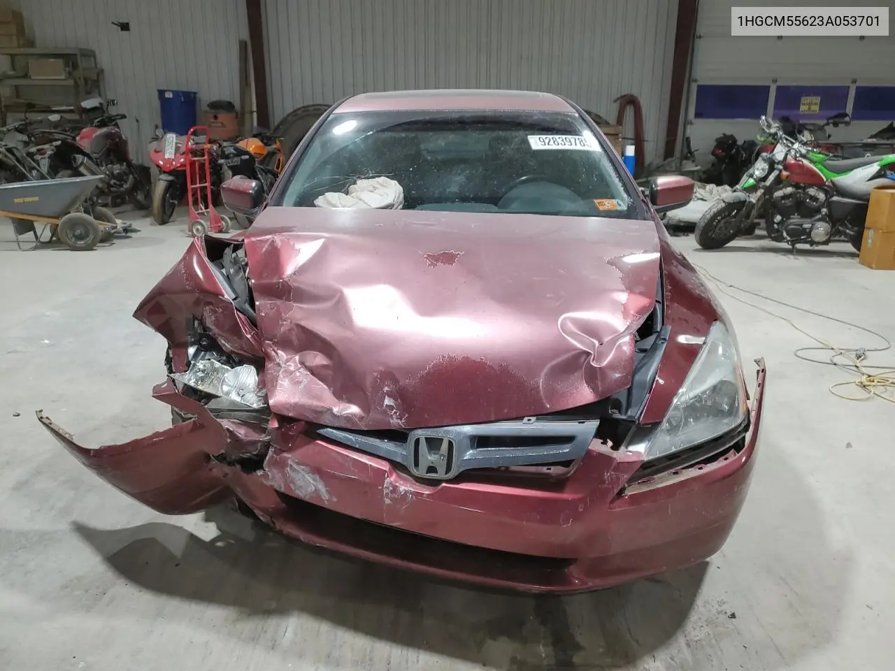 1HGCM55623A053701 2003 Honda Accord Ex