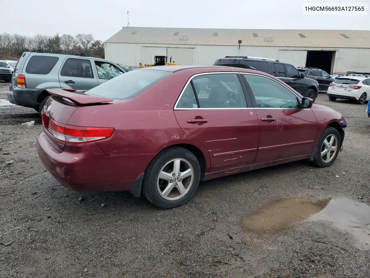 1HGCM56693A127565 2003 Honda Accord Ex