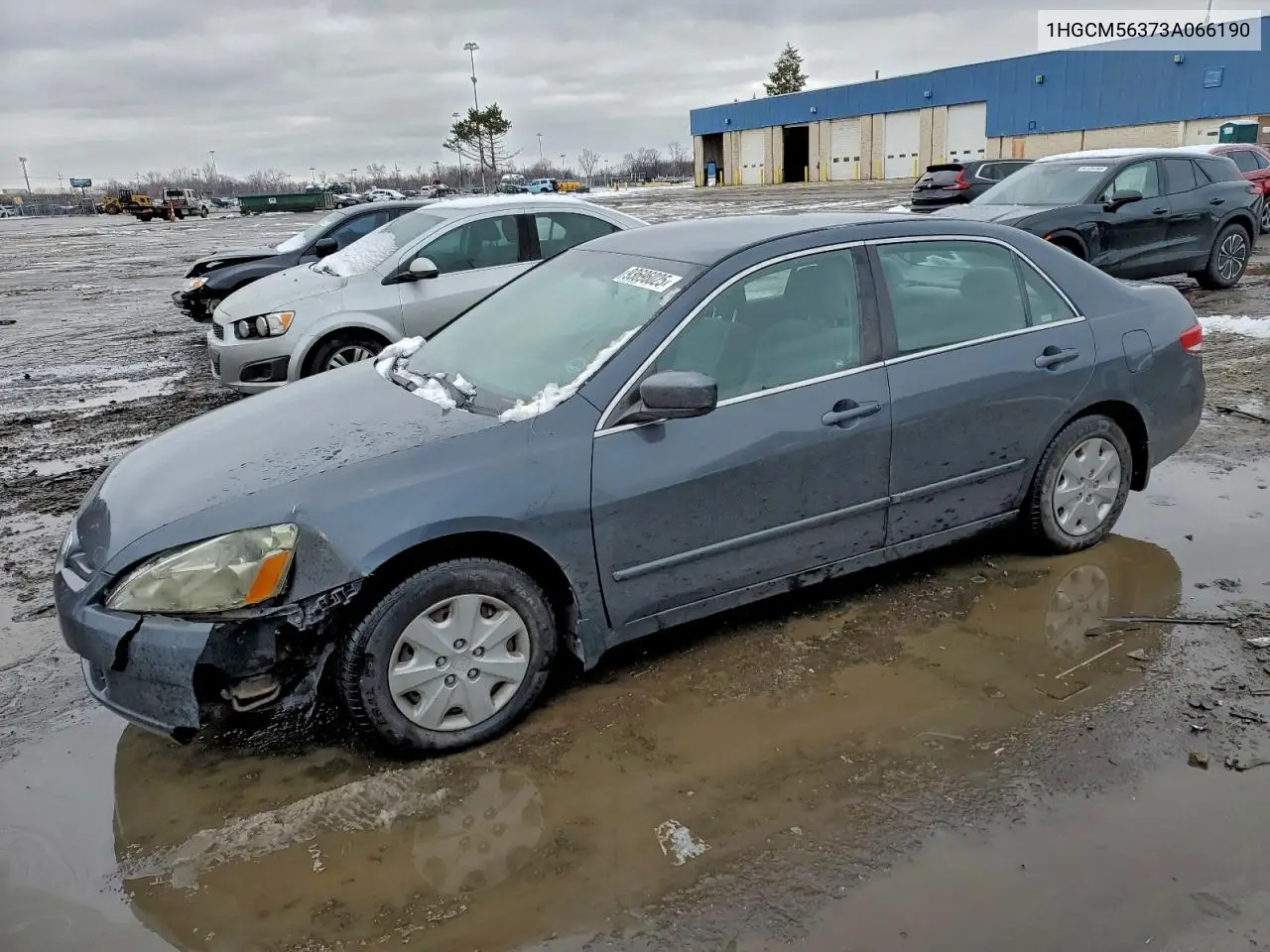 1HGCM56373A066190 2003 Honda Accord Lx