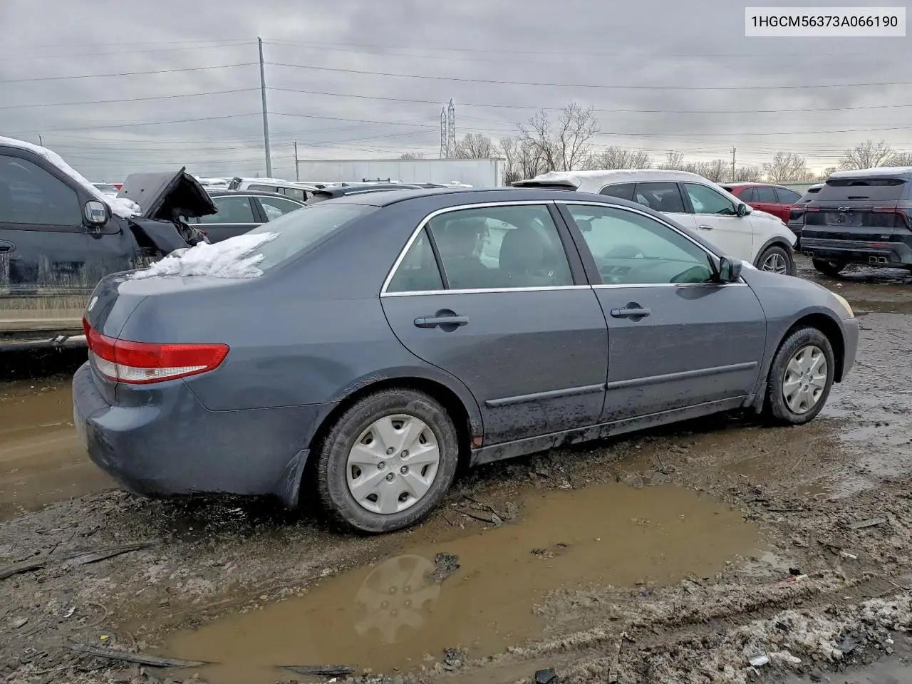 1HGCM56373A066190 2003 Honda Accord Lx