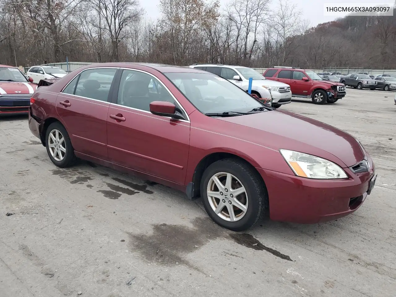 1HGCM665X3A093097 2003 Honda Accord Ex