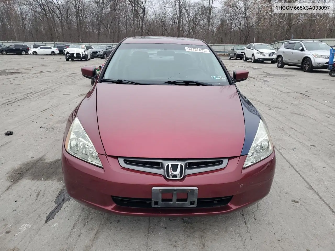1HGCM665X3A093097 2003 Honda Accord Ex