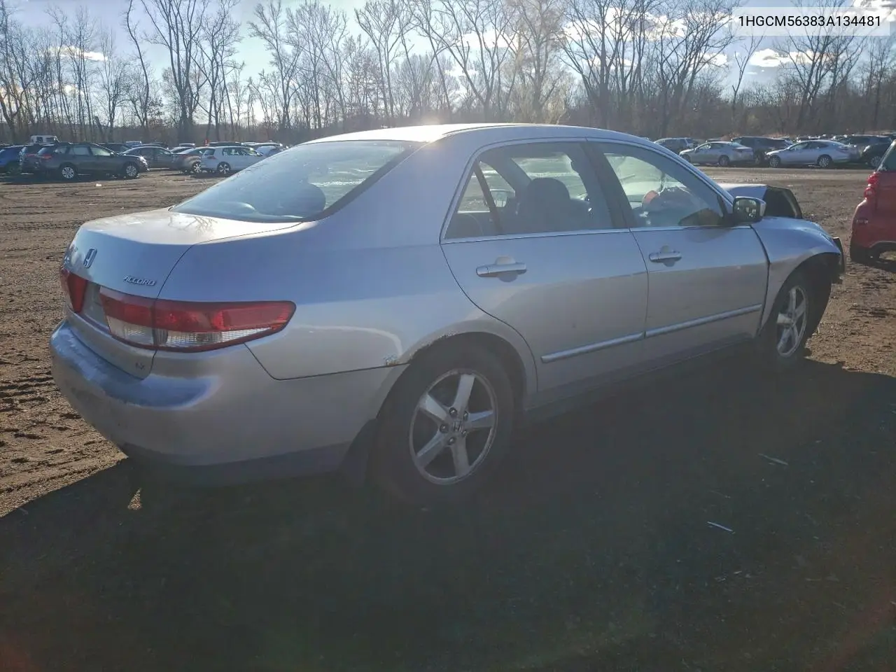 1HGCM56383A134481 2003 Honda Accord Lx