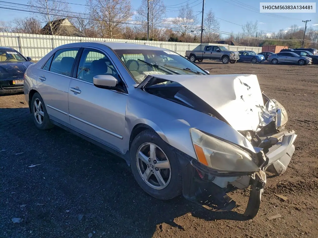 1HGCM56383A134481 2003 Honda Accord Lx