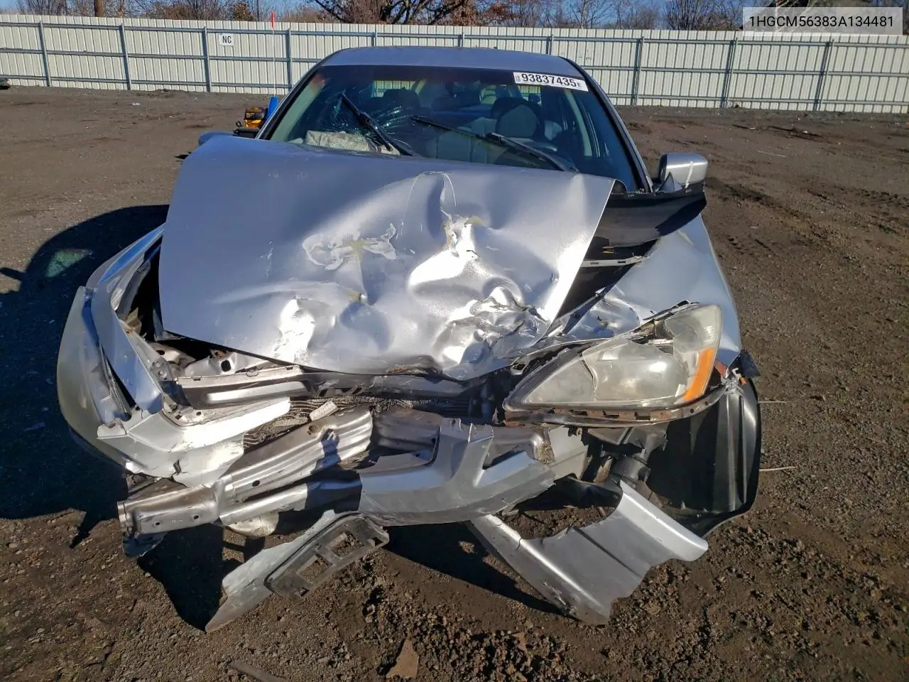 1HGCM56383A134481 2003 Honda Accord Lx