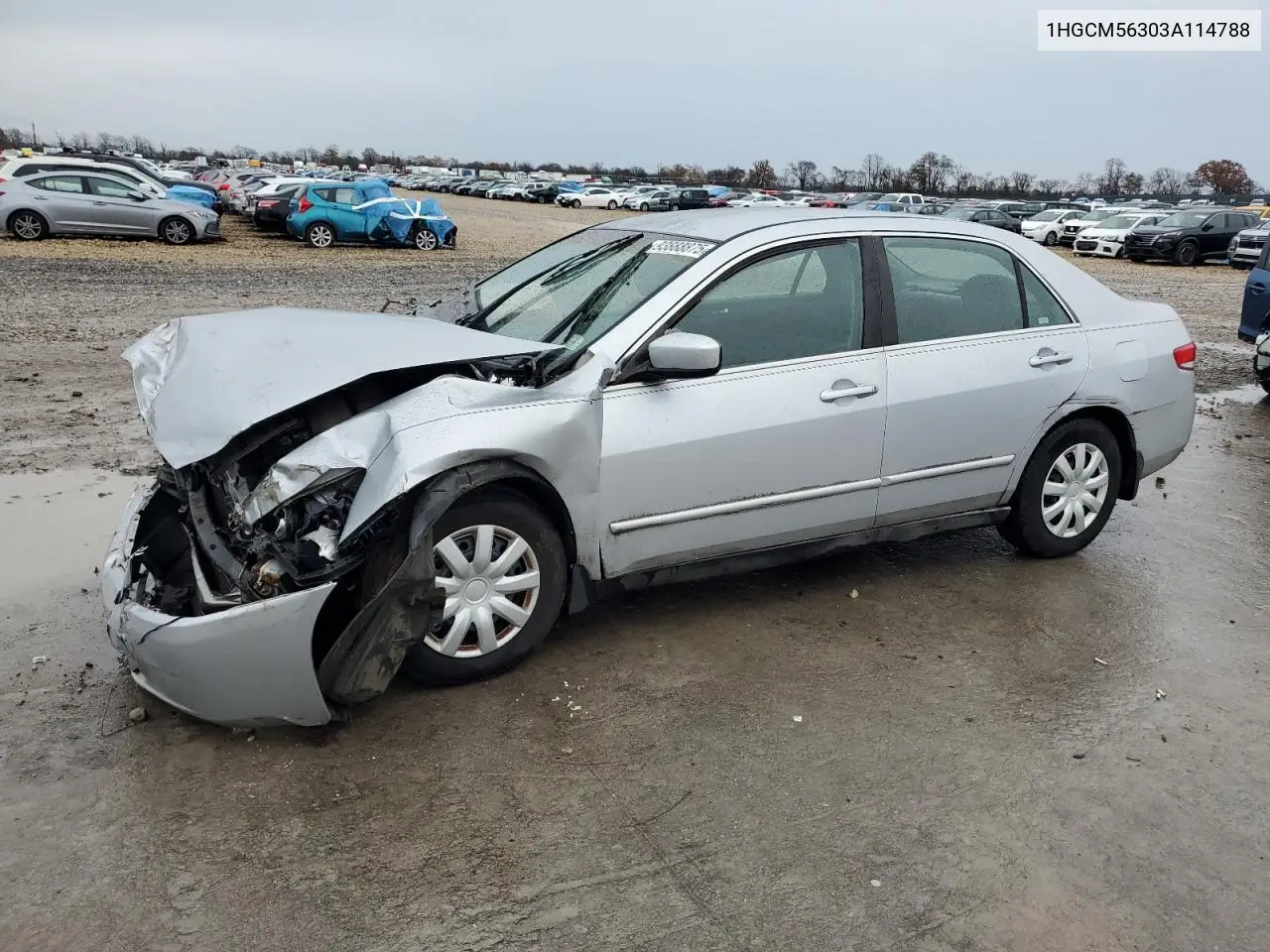 1HGCM56303A114788 2003 Honda Accord Lx