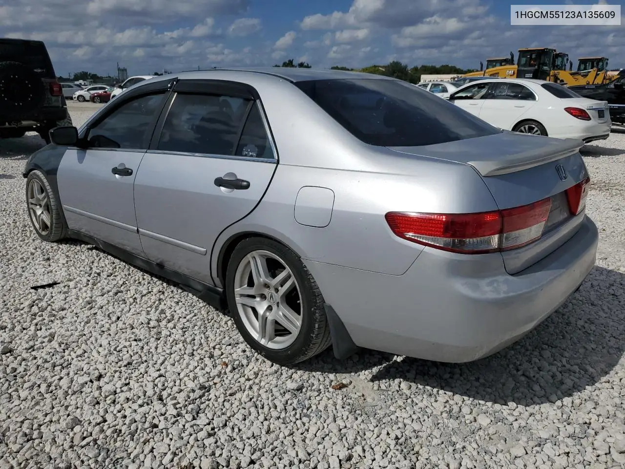 1HGCM55123A135609 2003 Honda Accord Dx