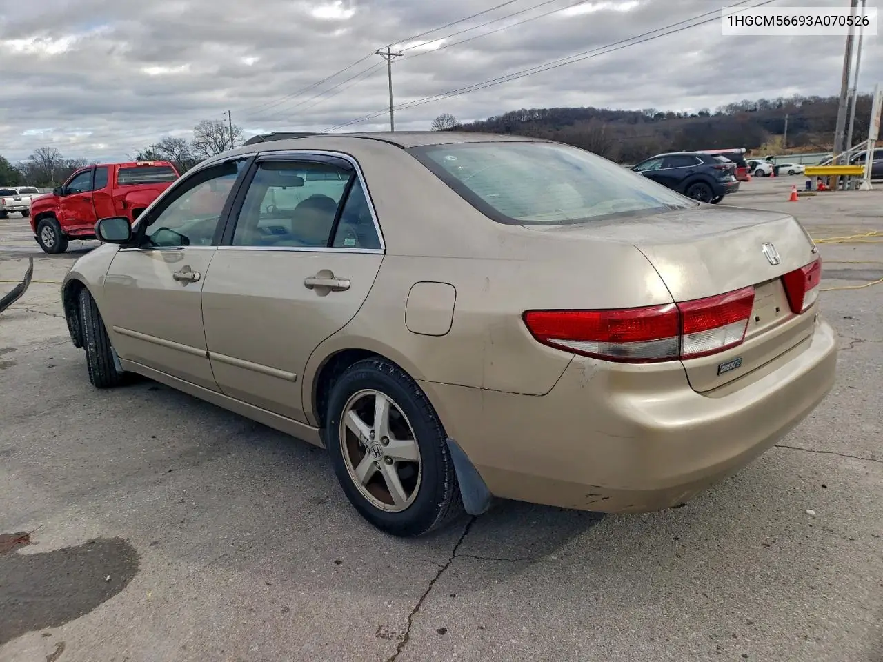 1HGCM56693A070526 2003 Honda Accord Ex