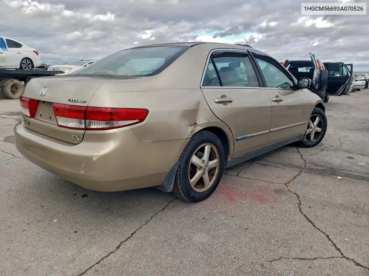 1HGCM56693A070526 2003 Honda Accord Ex