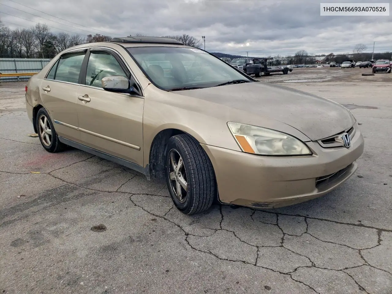 1HGCM56693A070526 2003 Honda Accord Ex