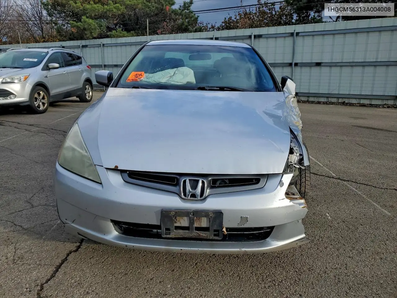 1HGCM56313A004008 2003 Honda Accord Lx