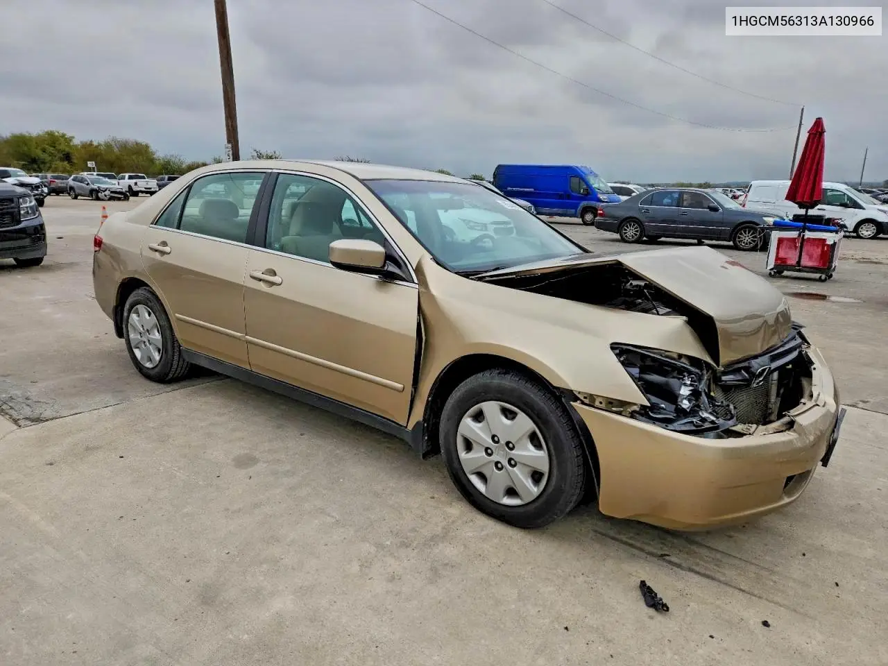 1HGCM56313A130966 2003 Honda Accord Lx