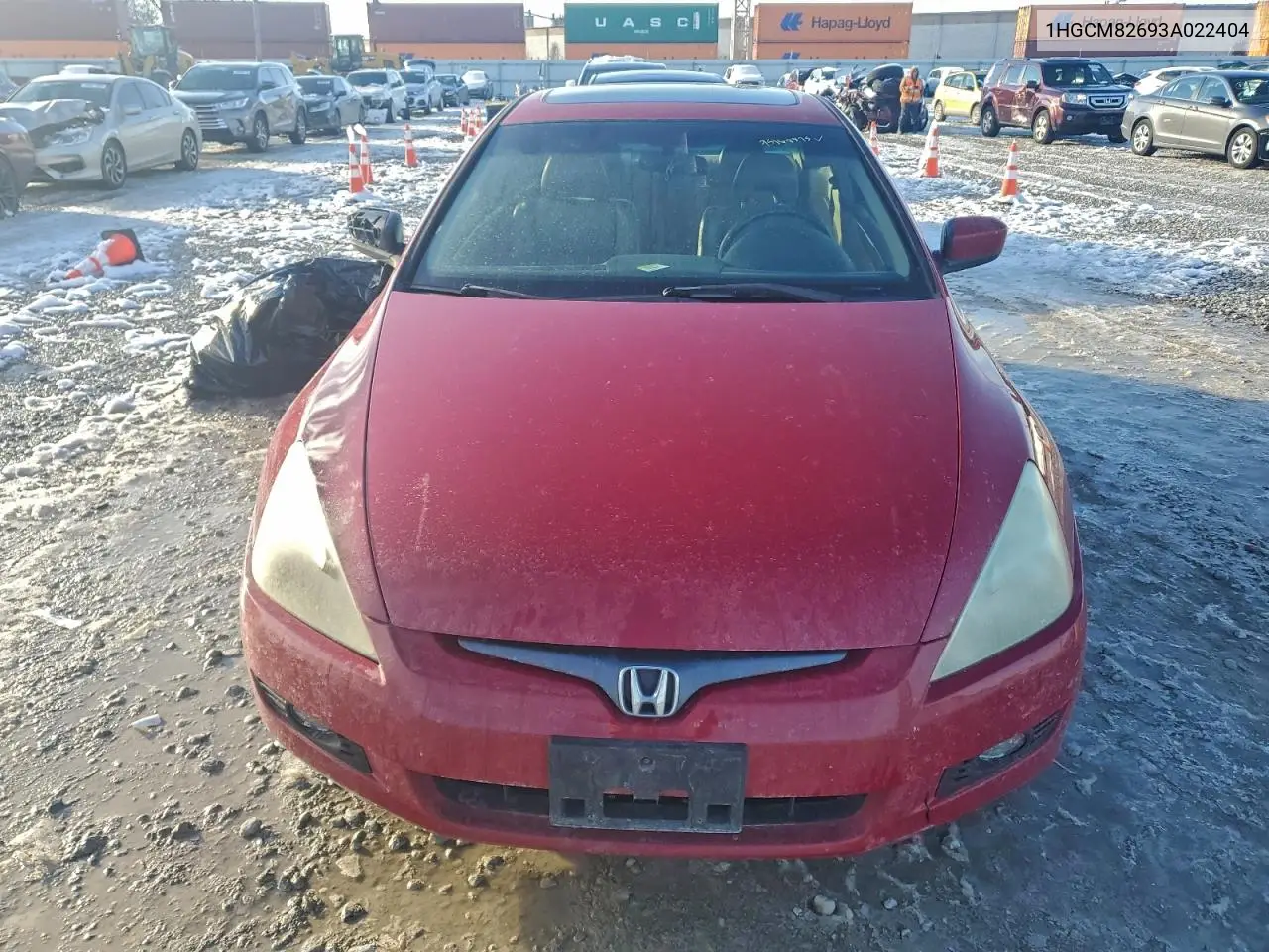 1HGCM82693A022404 2003 Honda Accord Ex