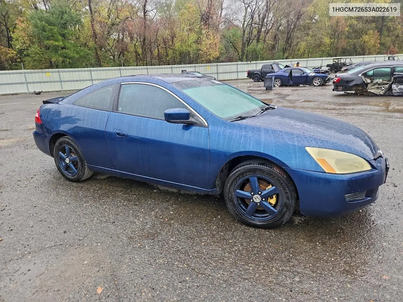 1HGCM72653A022619 2003 Honda Accord Ex