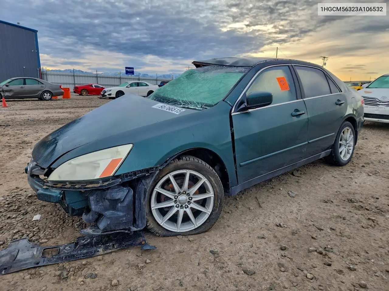 1HGCM56323A106532 2003 Honda Accord Lx