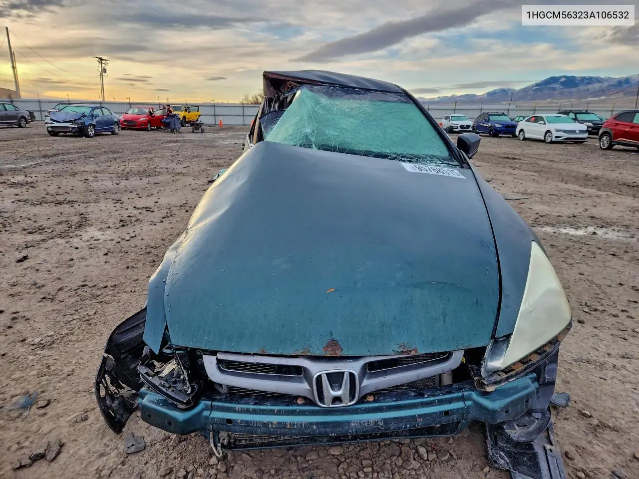 1HGCM56323A106532 2003 Honda Accord Lx