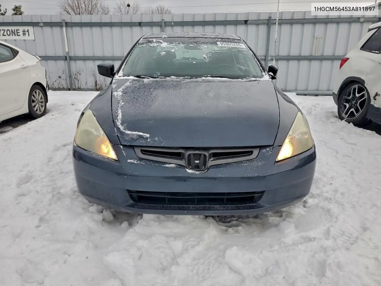 1HGCM56453A811897 2003 Honda Accord Lx