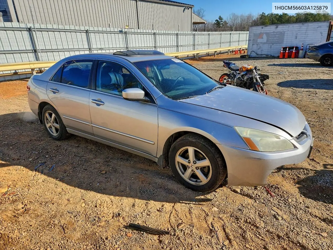 1HGCM56603A125879 2003 Honda Accord Ex