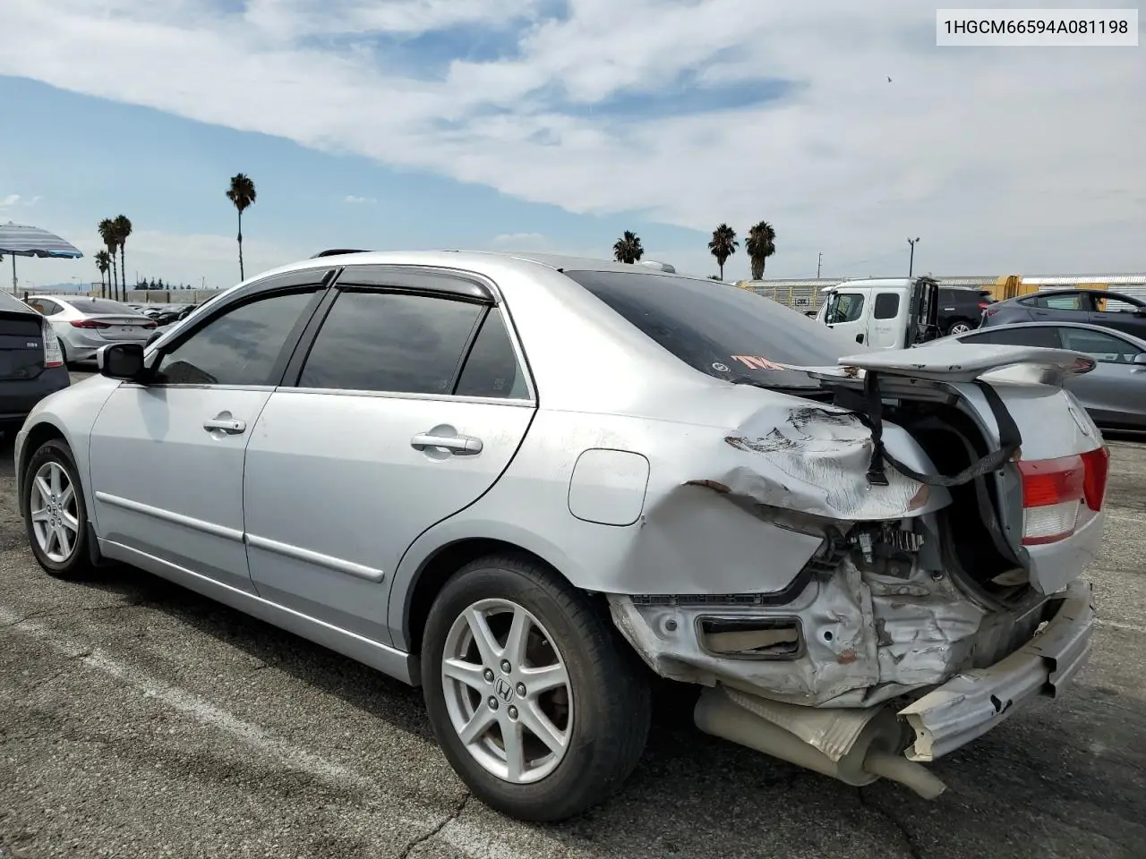1HGCM66594A081198 2004 Honda Accord Ex