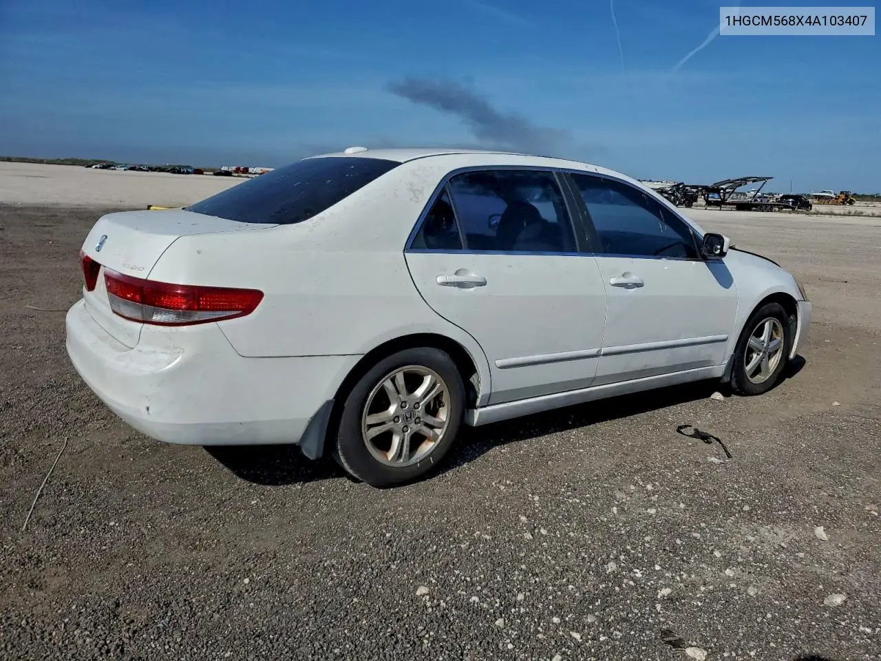 1HGCM568X4A103407 2004 Honda Accord Ex