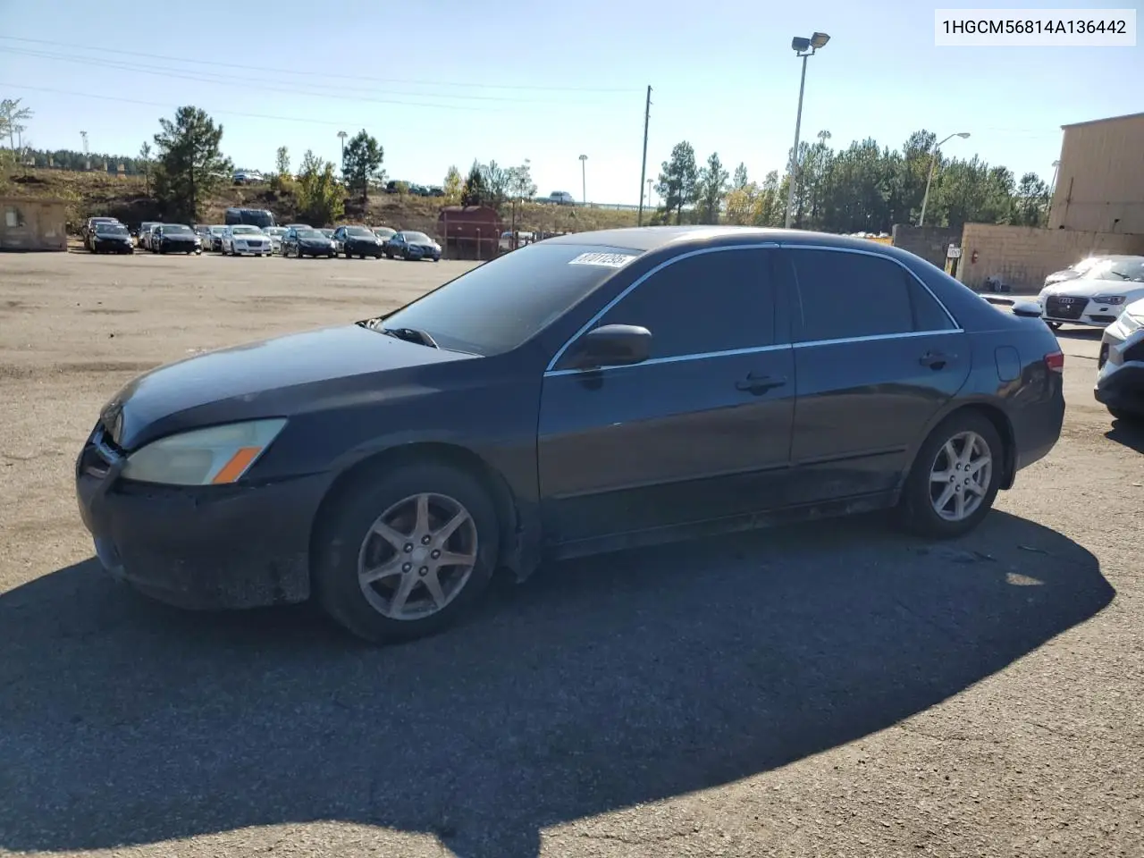 1HGCM56814A136442 2004 Honda Accord Ex
