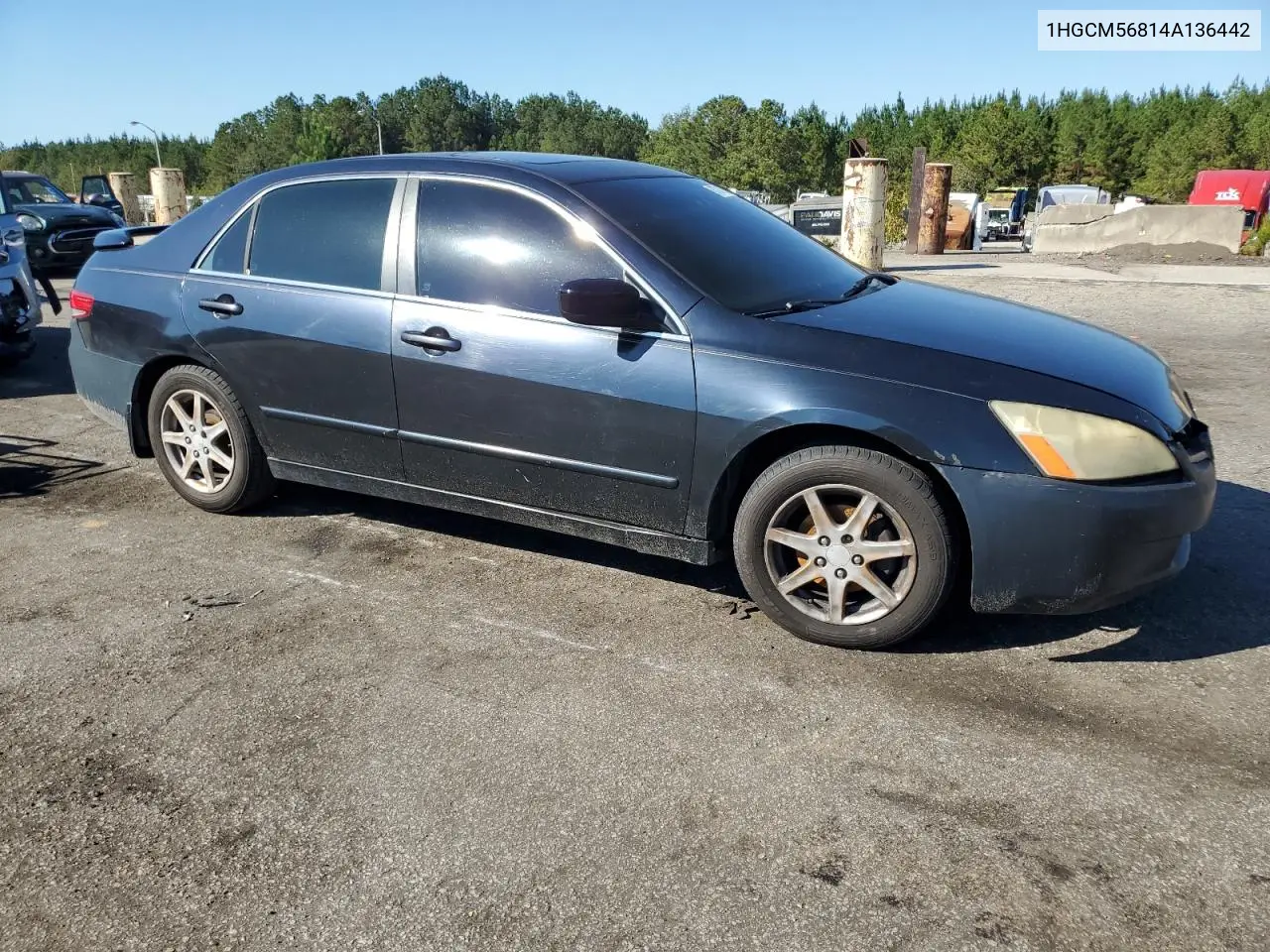 1HGCM56814A136442 2004 Honda Accord Ex